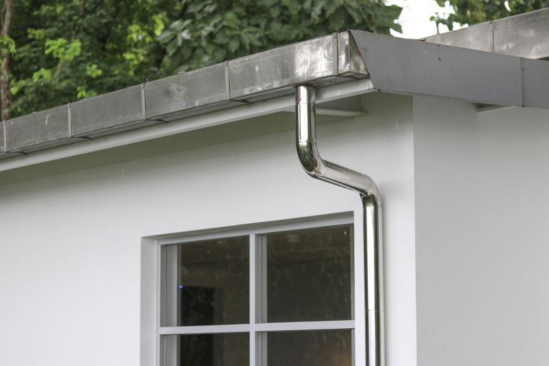 Galvanized Gutter Installation